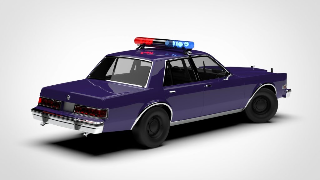 图片[5]-DODGE Diplomat Police Car 1980