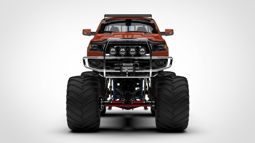 图片[1]-DODGE RAM 1500 Rebel Monster Truck 2019