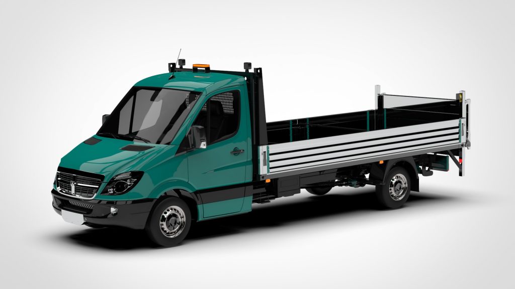 图片[2]-DODGE Sprinter Dropside Tail Lift 2009