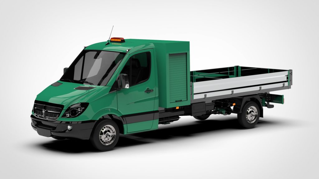 图片[2]-DODGE Sprinter Single Cab Tipper Toolpod 2009