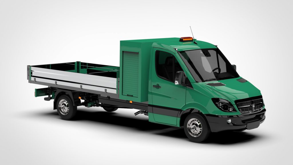 图片[3]-DODGE Sprinter Single Cab Tipper Toolpod 2009