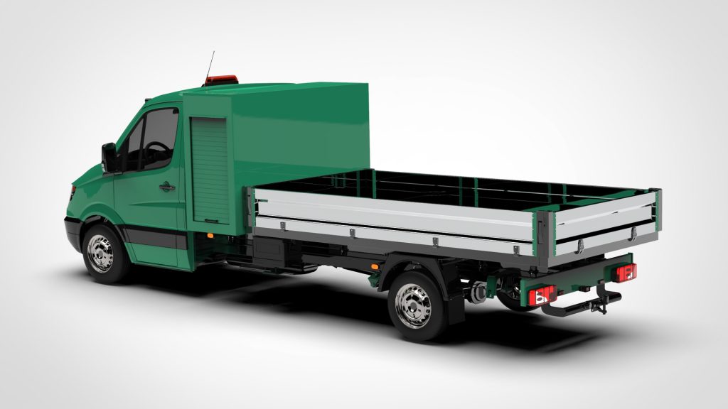 图片[4]-DODGE Sprinter Single Cab Tipper Toolpod 2009