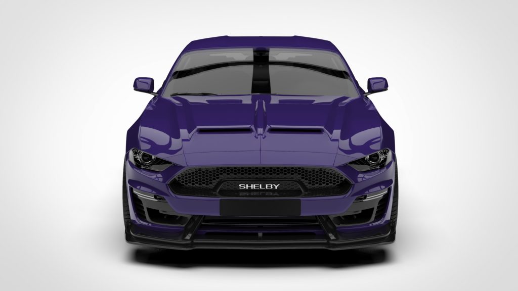 图片[1]-Ford Mustang (Mk6f) Coupe Shelby Super Snake Concept 2018