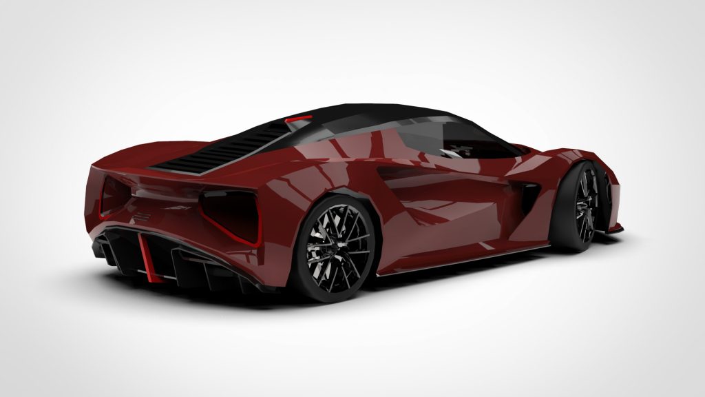 图片[5]-Lotus Evija Low Poly 2023