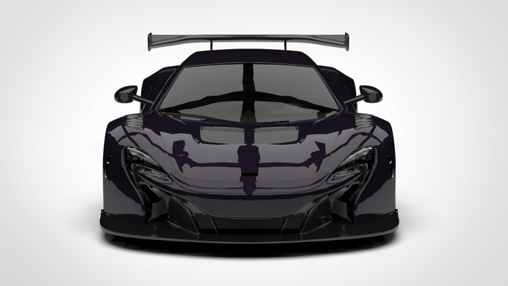 图片[1]-McLaren 650S GT3 Debaged Low Poly