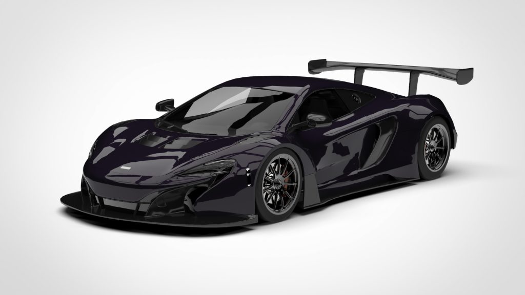 图片[2]-McLaren 650S GT3 Debaged Low Poly