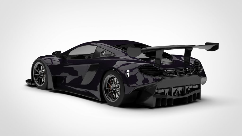 图片[4]-McLaren 650S GT3 Debaged Low Poly